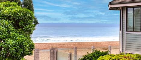 Vista para a praia ou o mar