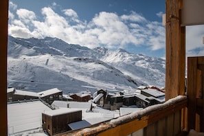 Vue du balcon, côté aval