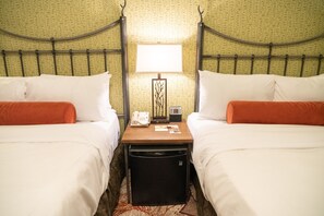Wake up refreshed from a good night's sleep in the comfortable beds