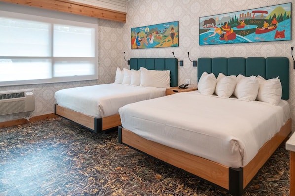 Get a peaceful night sleep in our cozy bedroom.