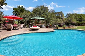 Enjoy the cool and clear water of the pool