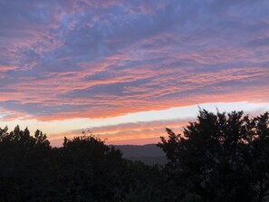 Beautiful hill country sunsets
