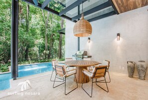 Outdoor dining