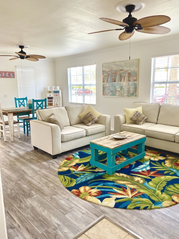 Welcome to Paradise 
We’ve completely refreshed your condo!  Coastal style 