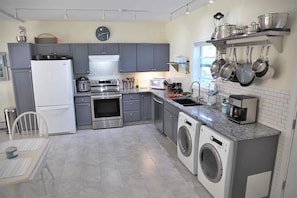 Fully equipped kitchen Guest House - dishes, utensils, appliances