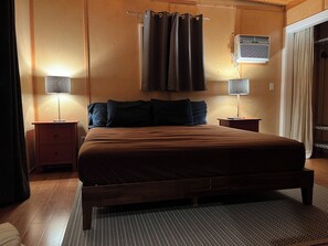 The bedroom in the Modern House