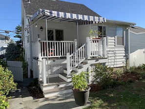 BACK PORCH WITH AWNING