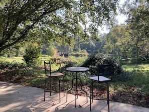 patio view
