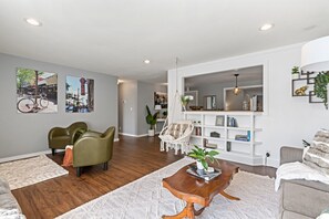 Front Living Room with Fireplace