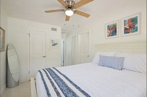 Good size walk in closet with en suite bathroom