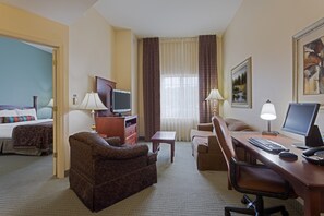 Drift to sleep in the comfortable bedroom.