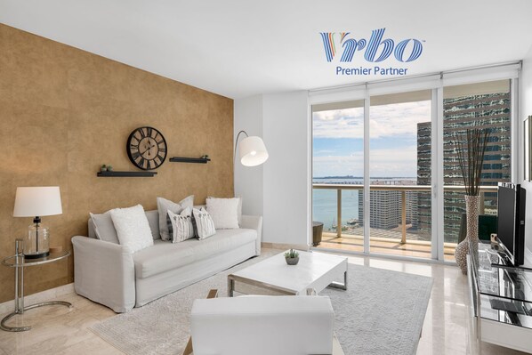 Minimal and clean design with a view!