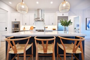 Kitchen island for everyone to gather around