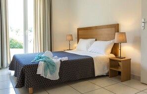 Drift to sleep in a comfortable bed after a wonderful day outside.