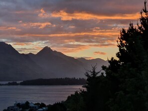 Sunset from the Upstairs Deck