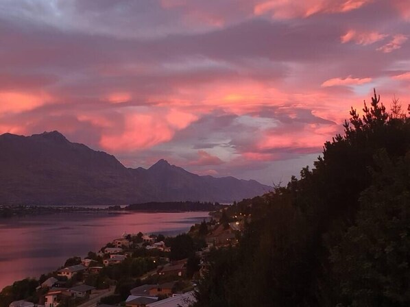 Gorgeous Sunset from the Upstairs Deck