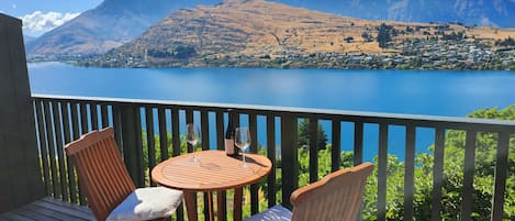 View of Lake Wakatipu from the Balcony