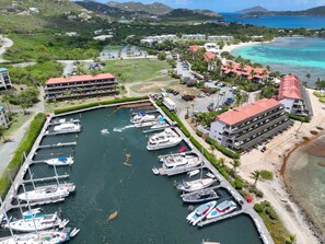 View of the beautiful marina right out side of condo