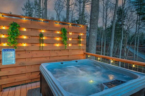 Bain à remous extérieur