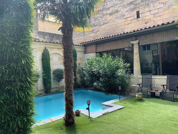 Swimming pool view