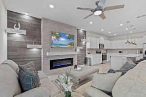 Living Room w/ fireplace