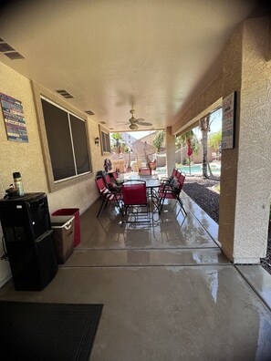 Outdoor dining