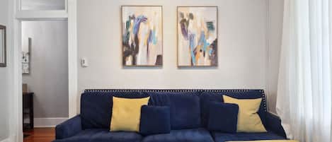 Blue Belle living room
