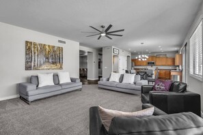 Comfortable seating in 2nd Family Room