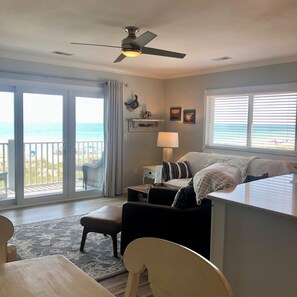 Panoramic view from living room.