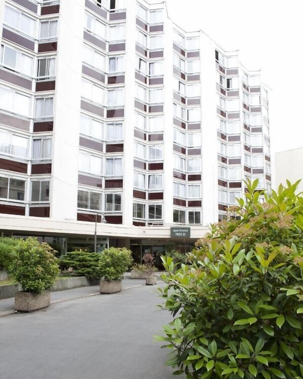 Vue extérieure du bâtiment