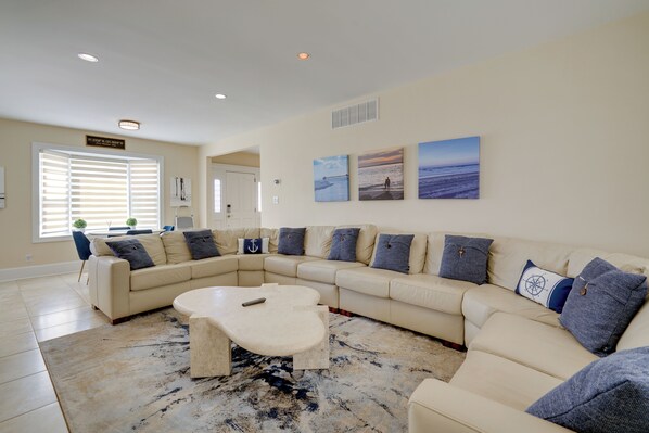 Ventnor City Vacation Rental | 5BR | 4BA | Stairs Required | 3,500 Sq Ft