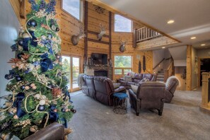 Christmas Main Floor Living Room 