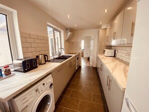 Well-equipped kitchen