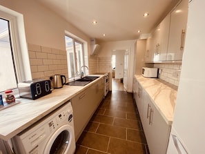 Well-equipped kitchen