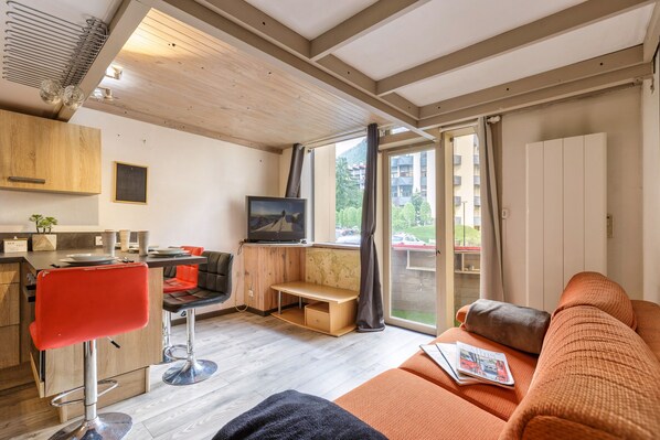 Practical apartment next to Grands Montets