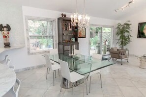 Dine in style at the Ice Palace designer home