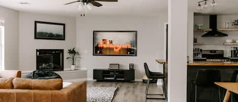 Fireplace in Living room