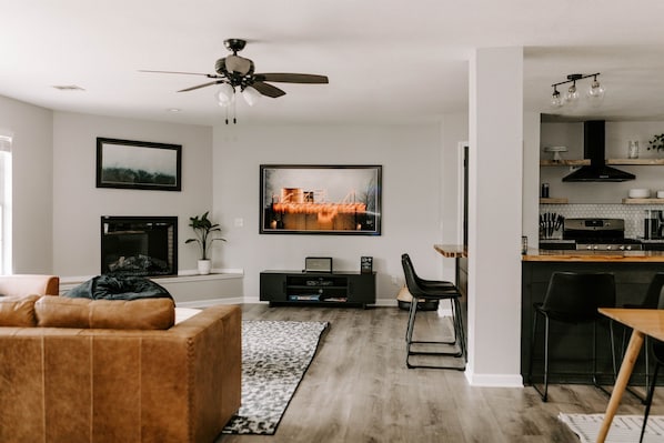 Fireplace in Living room