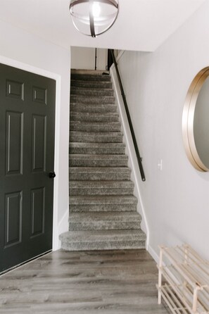 Entry Foyer - Stairs take you to living space