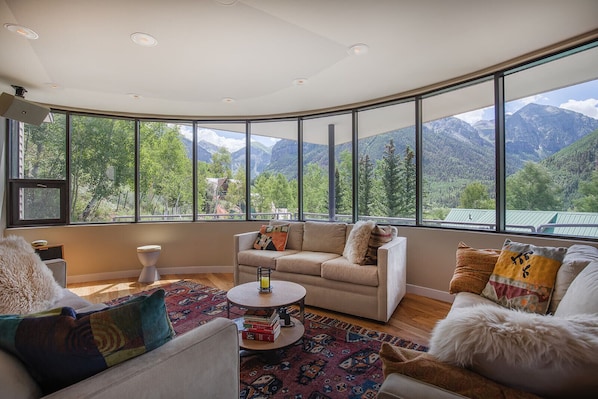 Stunning views from the living room!
