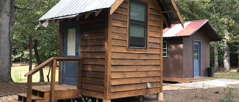 Bath house and toilet 