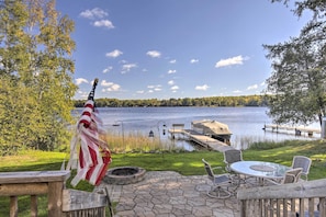 Outdoor Space | 1,100 Sq Ft | Direct Access to Pine Lake | Dock