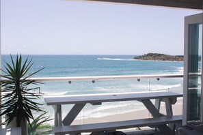 Vue sur la plage/l’océan