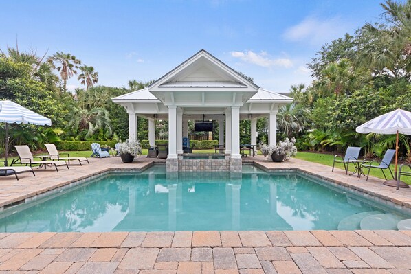 A luxurious vacation awaits.