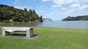 Foster beach, The Brokenwood Mysteries filmed right here.