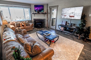 Living Area with Smart TV