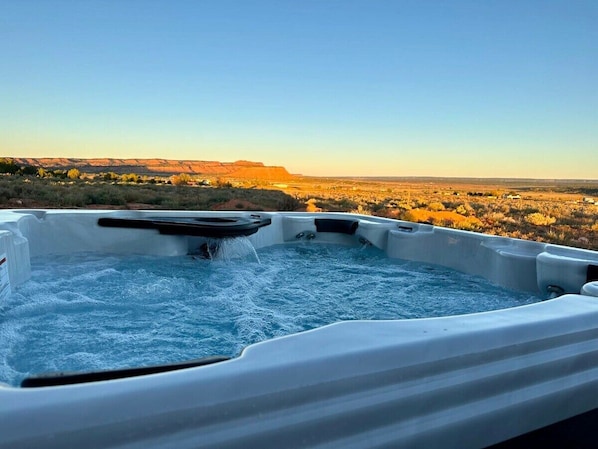 Hot Tub with views