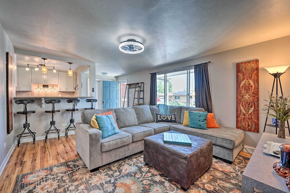 Arvada Vacation Rental | 3BR | 2BA | Stairs Required | 2,076 Sq Ft