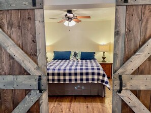 King Barn door room