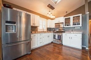 Well equipped kitchen